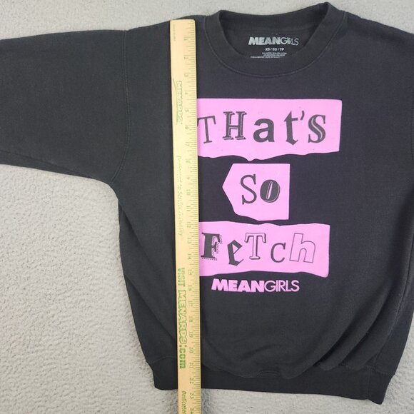 Mean Girls Thats So Fetch Extra Small Classic Movie Pullover Crewneck Sweatshirt - Picture 5 of 11